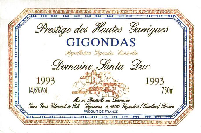 Gigondas-Santa Duc-Hautes Garrigues.jpg